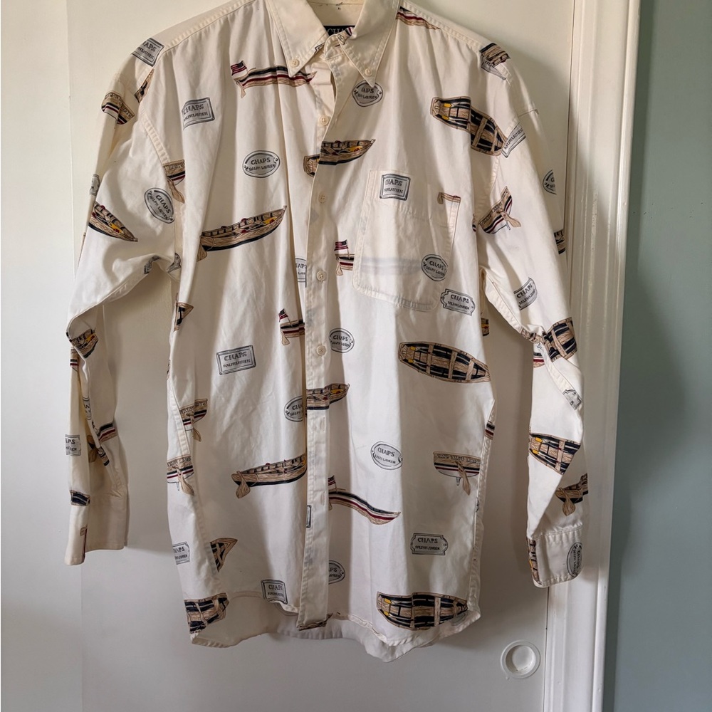 Vintage Chaps Ralph Lauren long sleeve shirt Medium